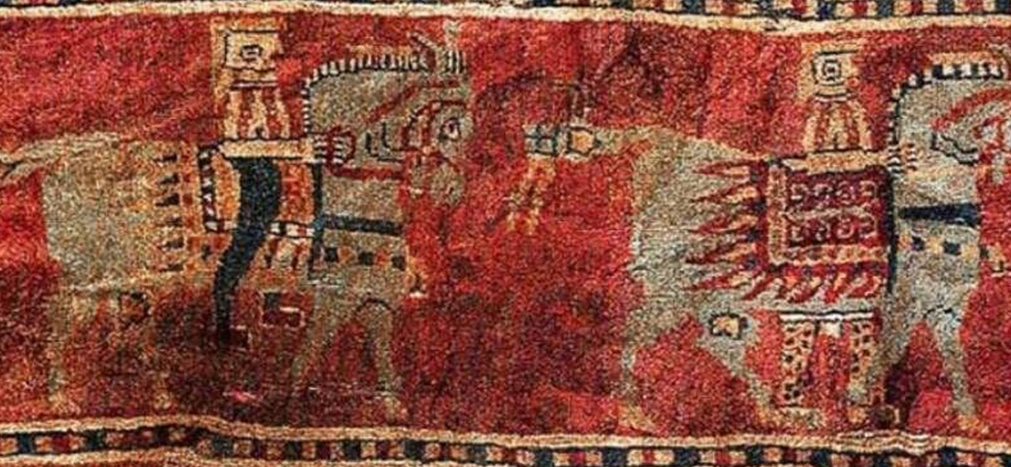 فرش دستبافت کهنه ایرانی